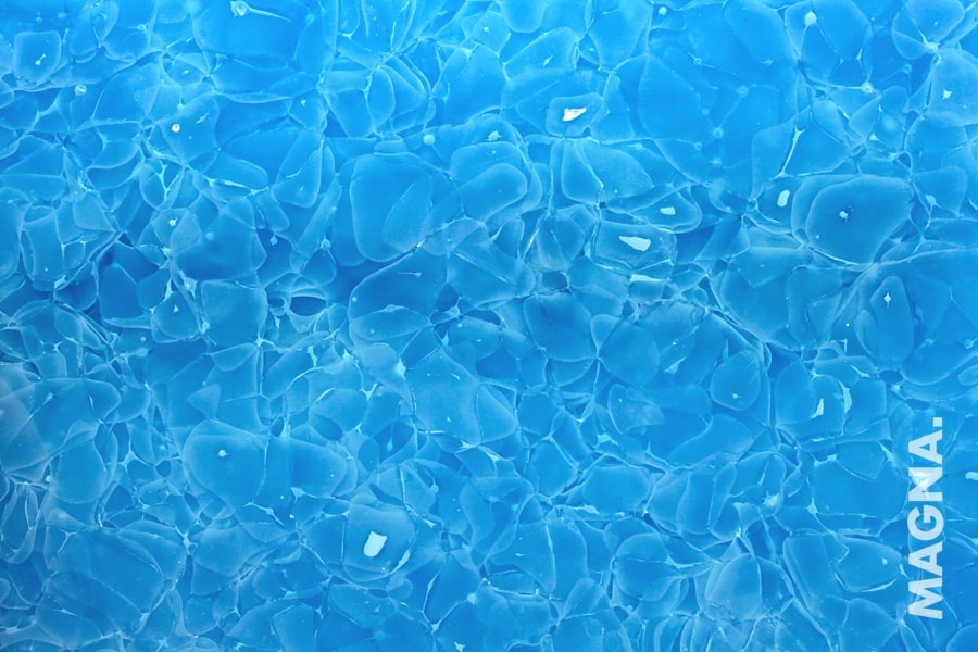 Magna klaasplaat Ocean Blue