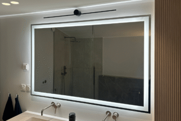 Led-ribaga peegel