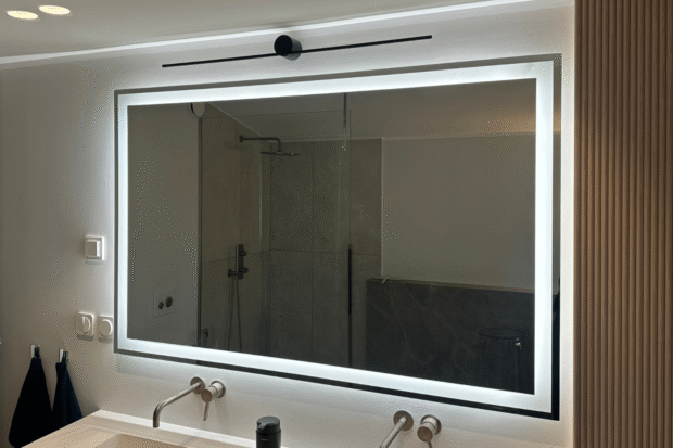 Led-ribaga peegel