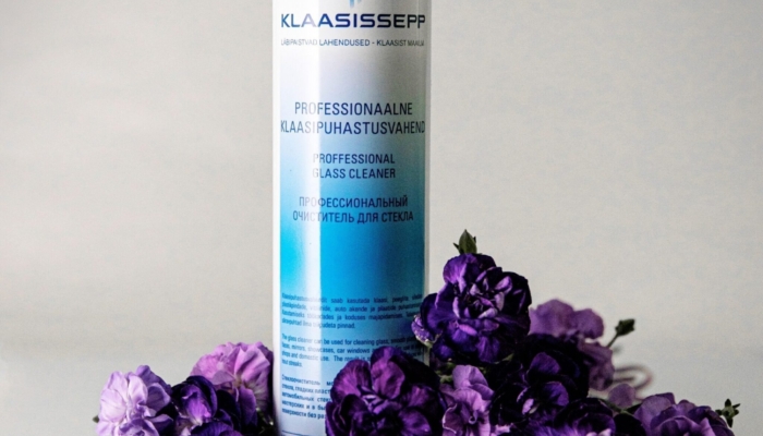 Klaasissepa professionaalne klaasipuhastusvahend