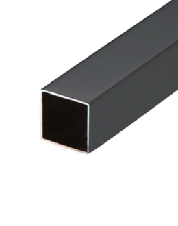 ruudukujuline tugitala, matt must, pikkus 39_ (991 mm)