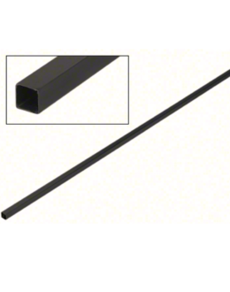 ruudukujuline tugitala, matt must, pikkus 59-1_16_ (1500 mm)