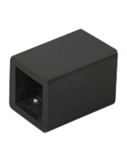 ruudukujulise tugitala seinale kinnitatav kronstein, matt must