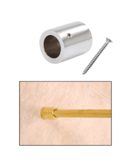 seinale kinnitatav Slim Line liitmik, anodeeritud must alumiinium