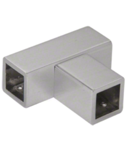 T-kujuline ühenduskronstein, harjatud nikkel, ruudukujulisele tugitalale