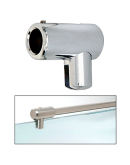 tugitala U-kujulise kronsteiniga, valge, klaasile 6–8 mm