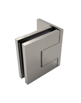 reguleeritav harjatud niklist dušiukse hing, seinale kinnitatav nihkega alusplaat, katteplaadid