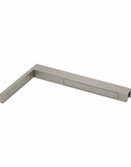 dusinurga klaasi tugi klaas sein 8 10mm klaas parem kasi 90o harjatud matt nikkel