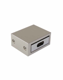 dusiseina fiksaator toru kinnitus seinale harjatud matt nikkel