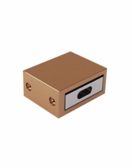 dusiseina fiksaator toru kinnitus seinale harjatud matt pronks pvd