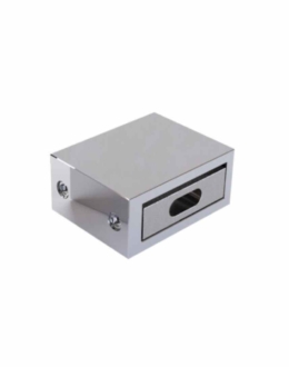 dusiseina fiksaator toru kinnitus seinale poleeritud kroom