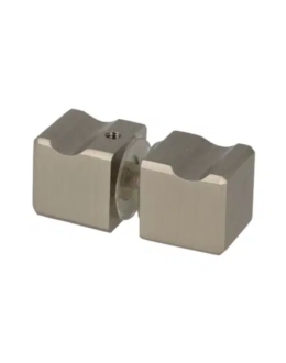 Uksenupp _Oslo II_ 25x25mm roostevaba terase ilmega 6 12mm klaasi paksus