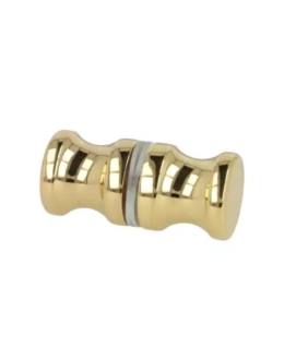 Uksenupp Wien ø30mm poleeritud Messing 6 12mm klaasi paksus