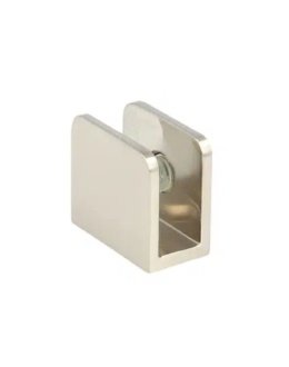 Ruudukujuline riiuli kandur roostevaba terase ilmega 27x30x16mm 4 8mm klaasi paksus Ø4