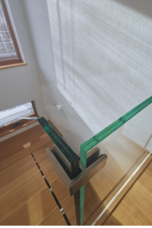 Laminaatklaasist trepiklaas