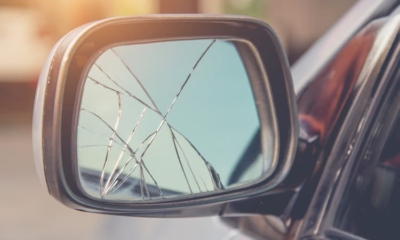 crackedmirrorglassonpowersidemirror